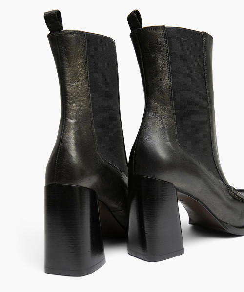 Topshop hunt leather ankle sales boots